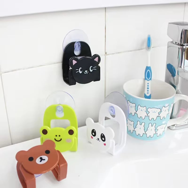 Organizer Tools Kitchen Accessories Cartoon Sponge Rag Storage Rack Home Decoration for Kitchen Supplies Kitchen Gadgets 1Pcs